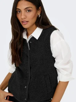 JDYSIMINA Gilet teddy