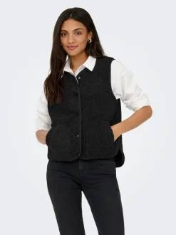 JDYSIMINA Gilet teddy