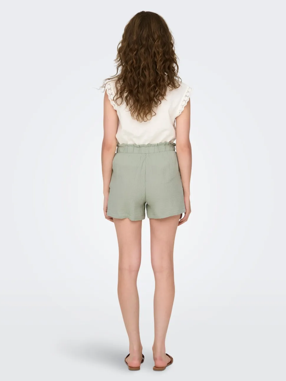 JDYTHEIS Vita media Regular Fit Shorts a caramella