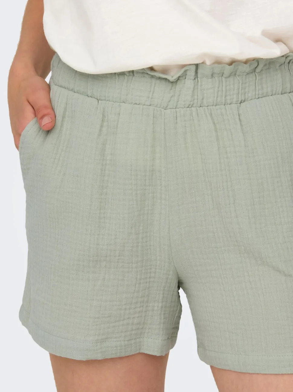 JDYTHEIS Vita media Regular Fit Shorts a caramella