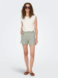 JDYTHEIS Vita media Regular Fit Shorts a caramella