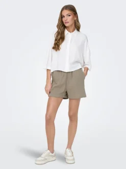 JDYTHEIS Vita media Regular Fit Shorts a caramella