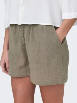 JDYTHEIS Vita media Regular Fit Shorts a caramella