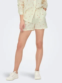 JDYTHEIS Vita media Regular Fit Shorts a caramella