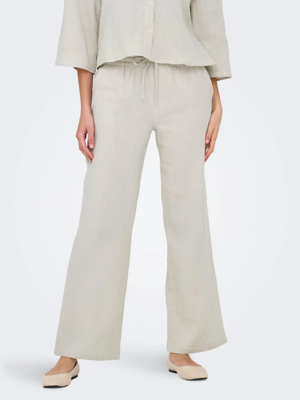 JDYTHEIS Wide Leg Fit Pantaloni a gamba larga