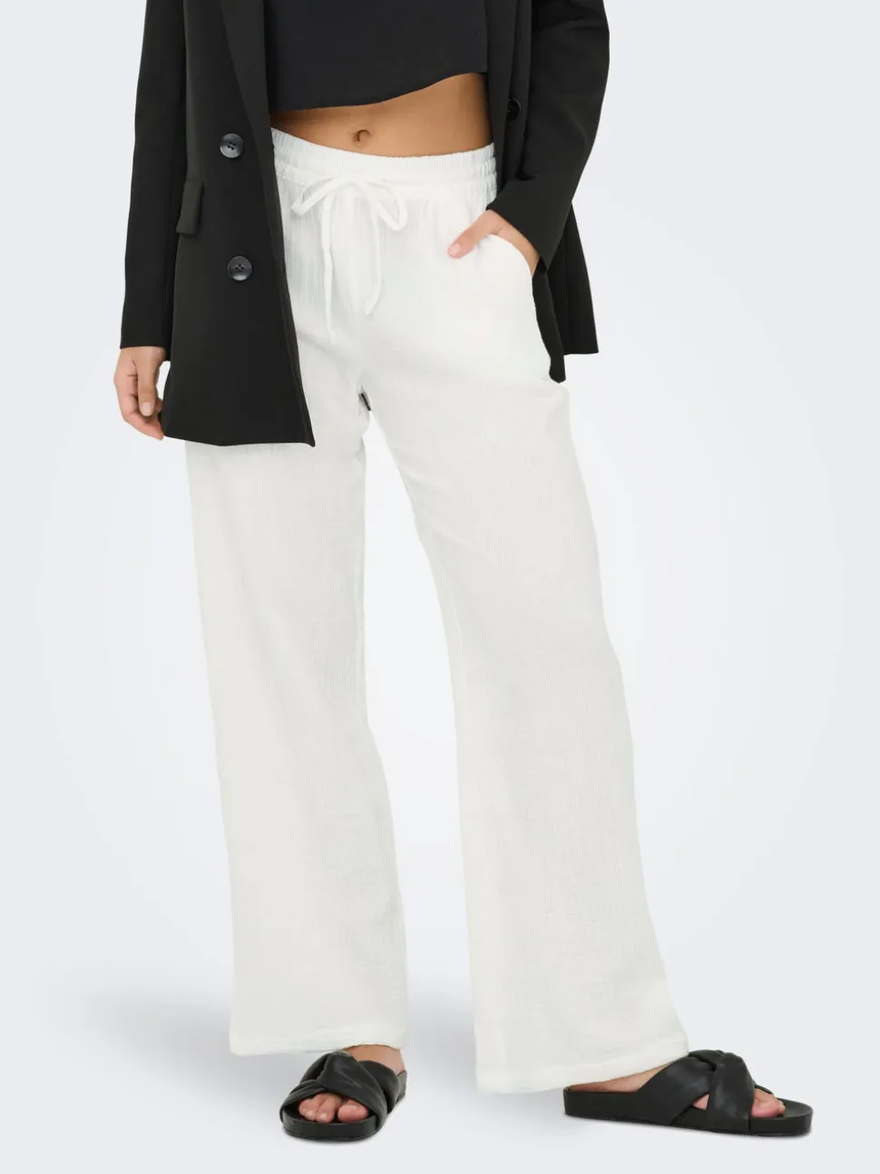 JDYTHEIS Wide Leg Fit Pantaloni a gamba larga