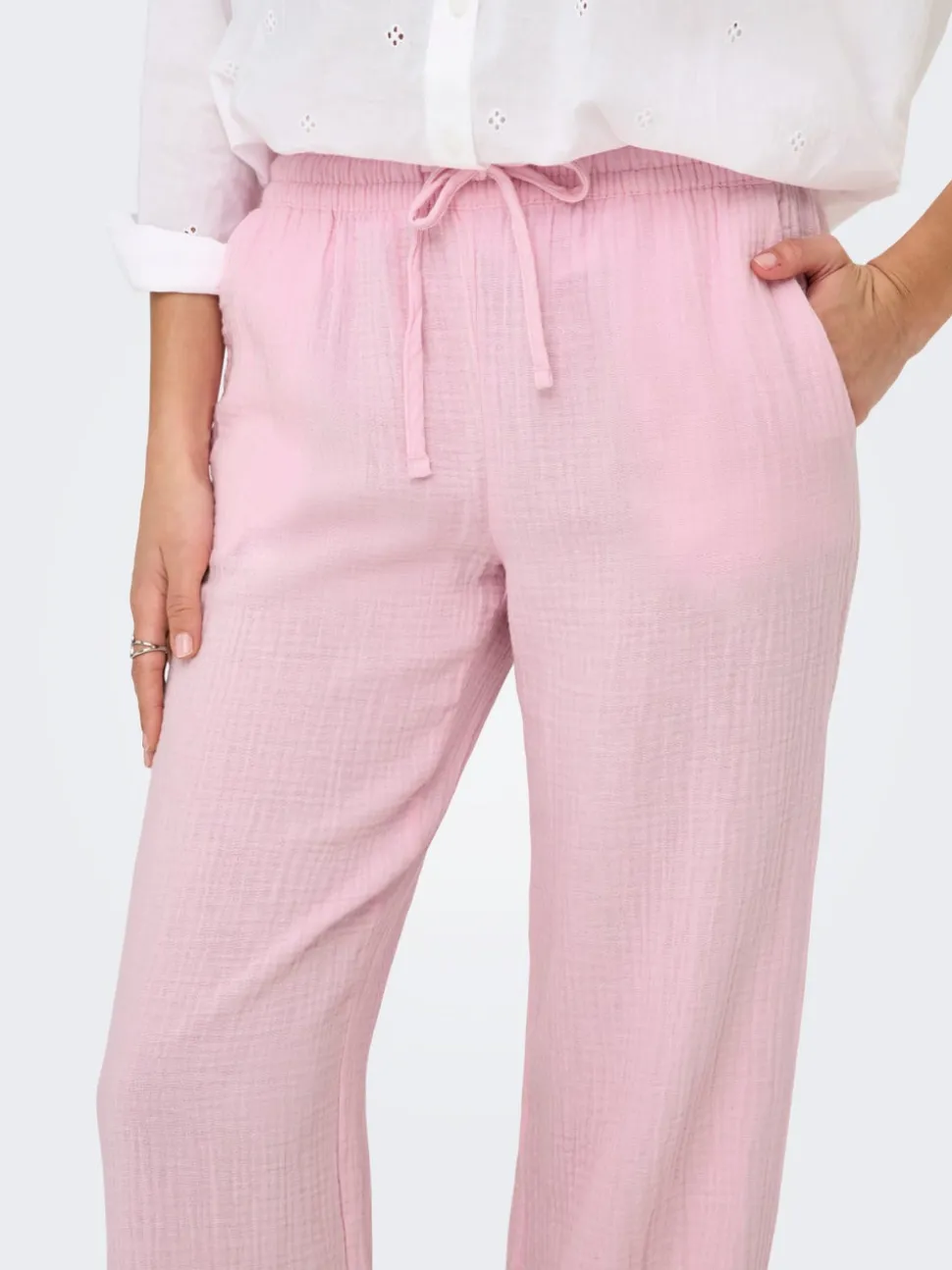 JDYTHEIS Wide Leg Fit Pantaloni a gamba larga