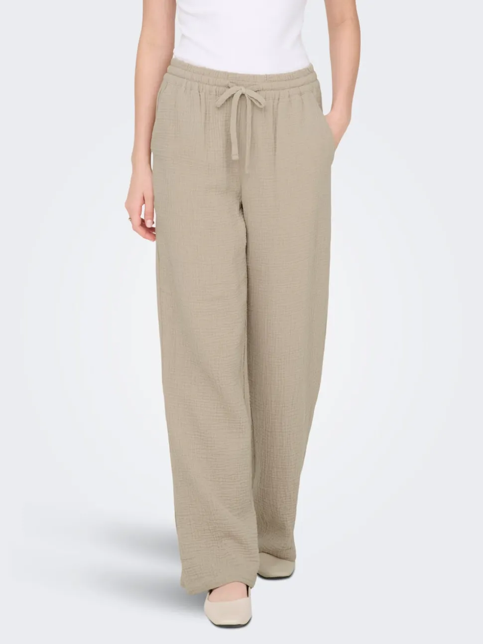 JDYTHEIS Wide Leg Fit Pantaloni a gamba larga