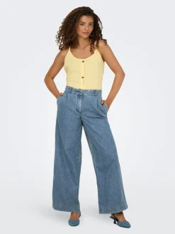 JDYTRIXIE Wide Leg Fit Pantaloni a gamba larga