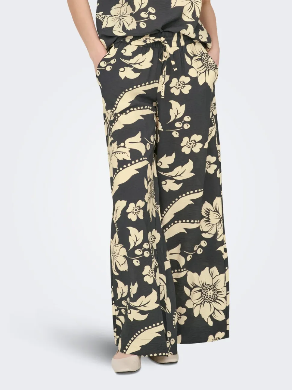 JDYTROYA Slim Straight Fit Pantaloni palazzo