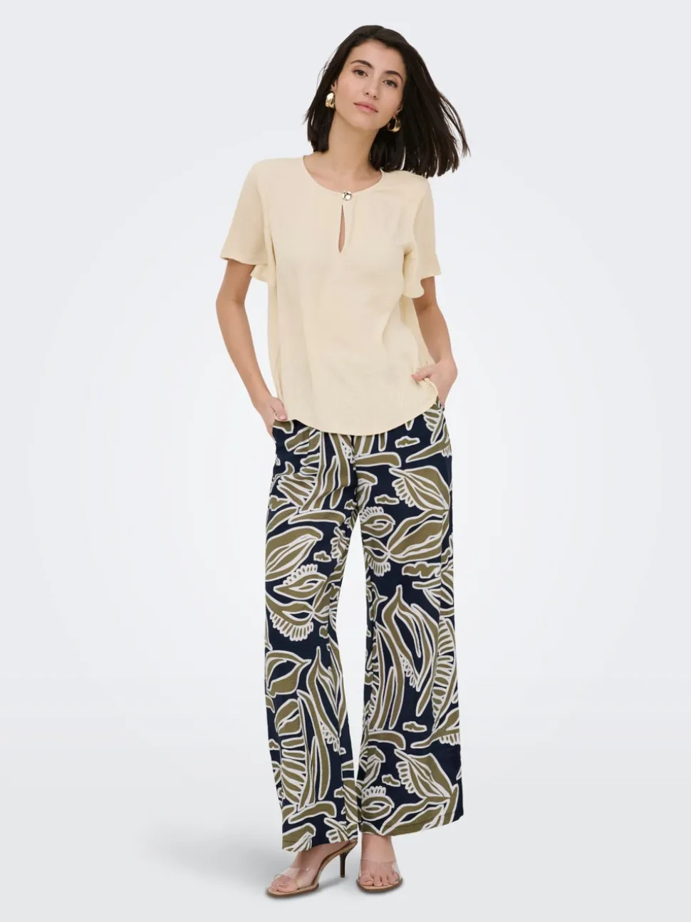 JDYTROYA Slim Straight Fit Pantaloni