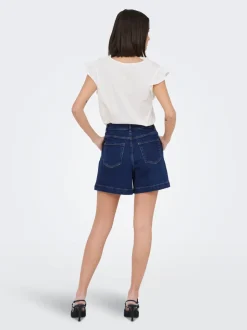 JDYVALERIE Vita alta Regular Fit Bermuda city