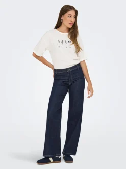 JDYVANESSA Vita media Wide Leg Fit Jeans
