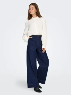 JDYVANNII Vita alta Wide Leg Fit Jeans