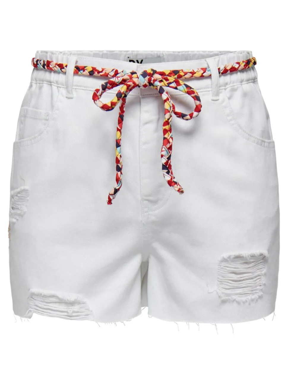 JDYZIGGA Vita alta Loose Fit Bermuda in jeans