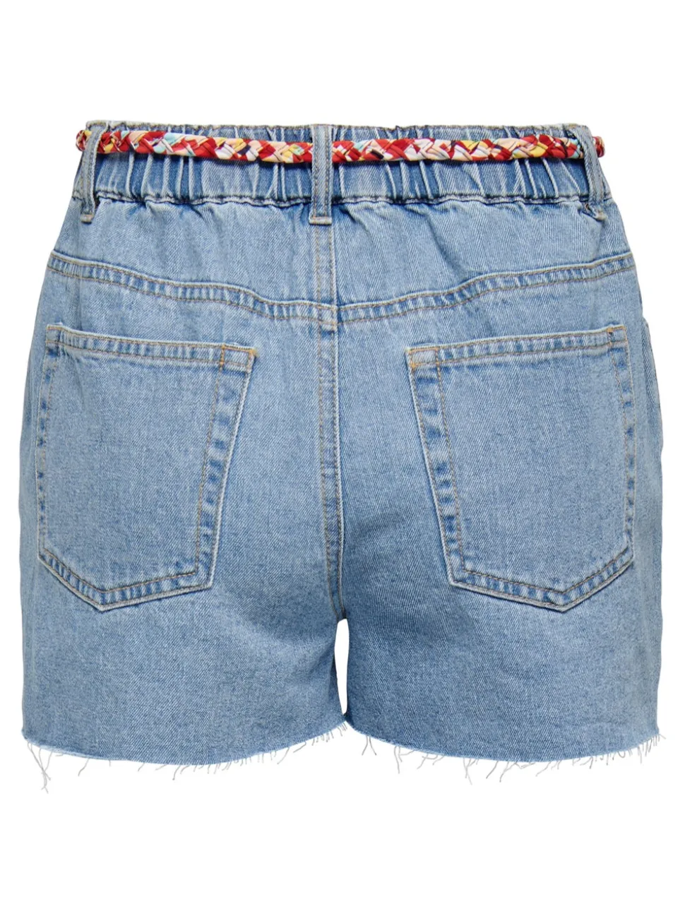 JDYZIGGA Vita alta Loose Fit Bermuda in jeans