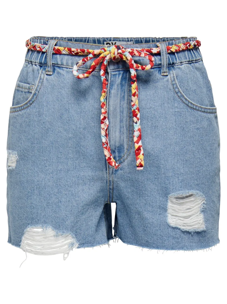 JDYZIGGA Vita alta Loose Fit Bermuda in jeans