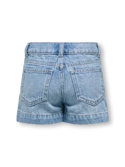 KMGCOMET Vita media Wide Leg Fit Bermuda in jeans