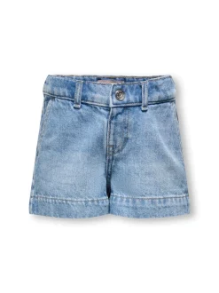 KMGCOMET Vita media Wide Leg Fit Bermuda in jeans