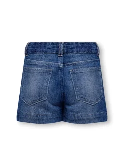 KMGCOMET Vita media Wide Leg Fit Bermuda in jeans