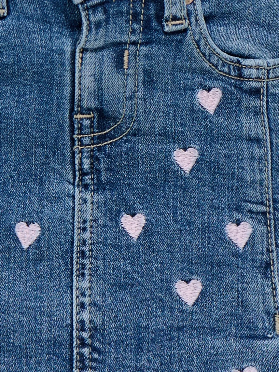 KMGHOXTON Denim Gonna in jeans Gonna pantaloncino