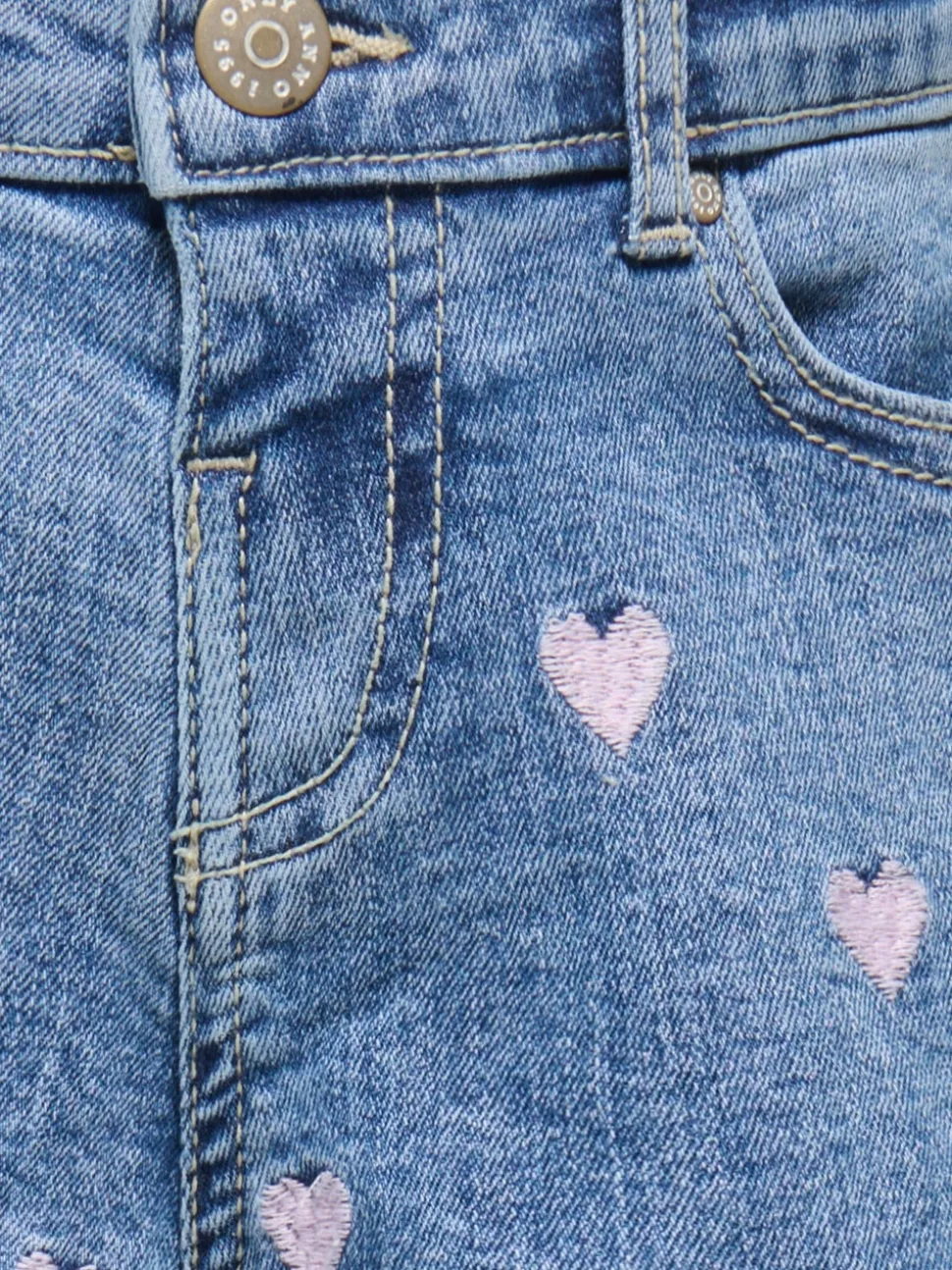 KMGJUICY Vita media Regular Fit Bermuda in jeans