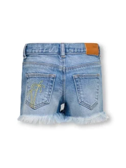 KMGROBYN Straight Fit Bermuda in jeans