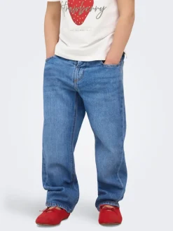 KMGVALENTINE Vita media Straight Fit Jeans