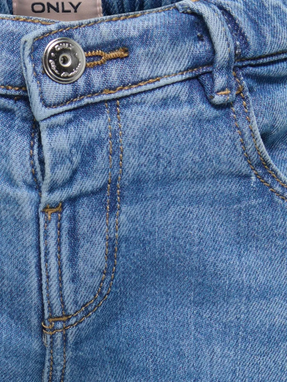KMGVALENTINE Vita media Straight Fit Jeans