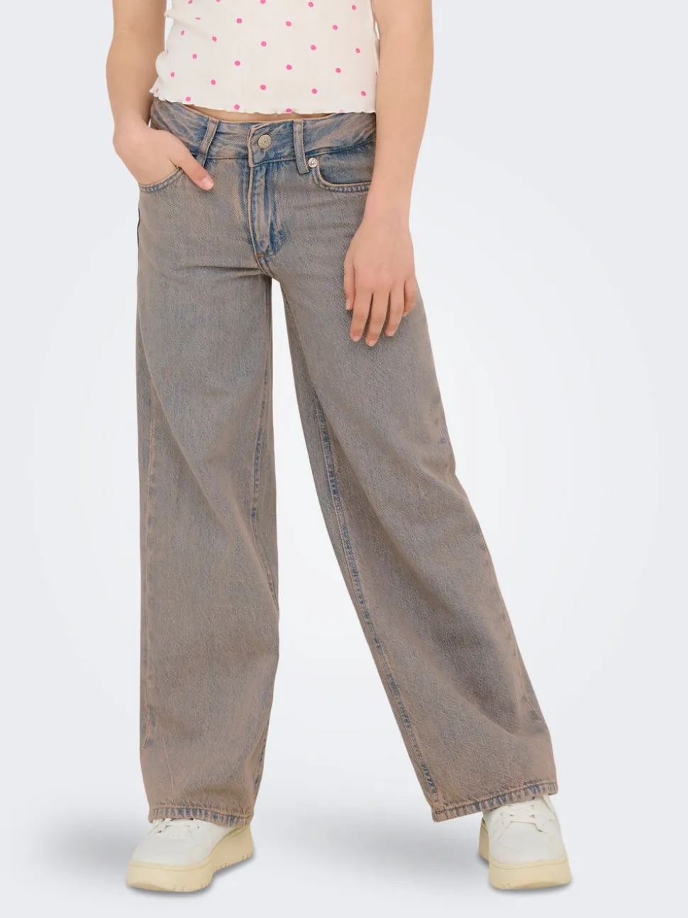 KOGBAXTER Vita alta Wide Leg Fit Jeans