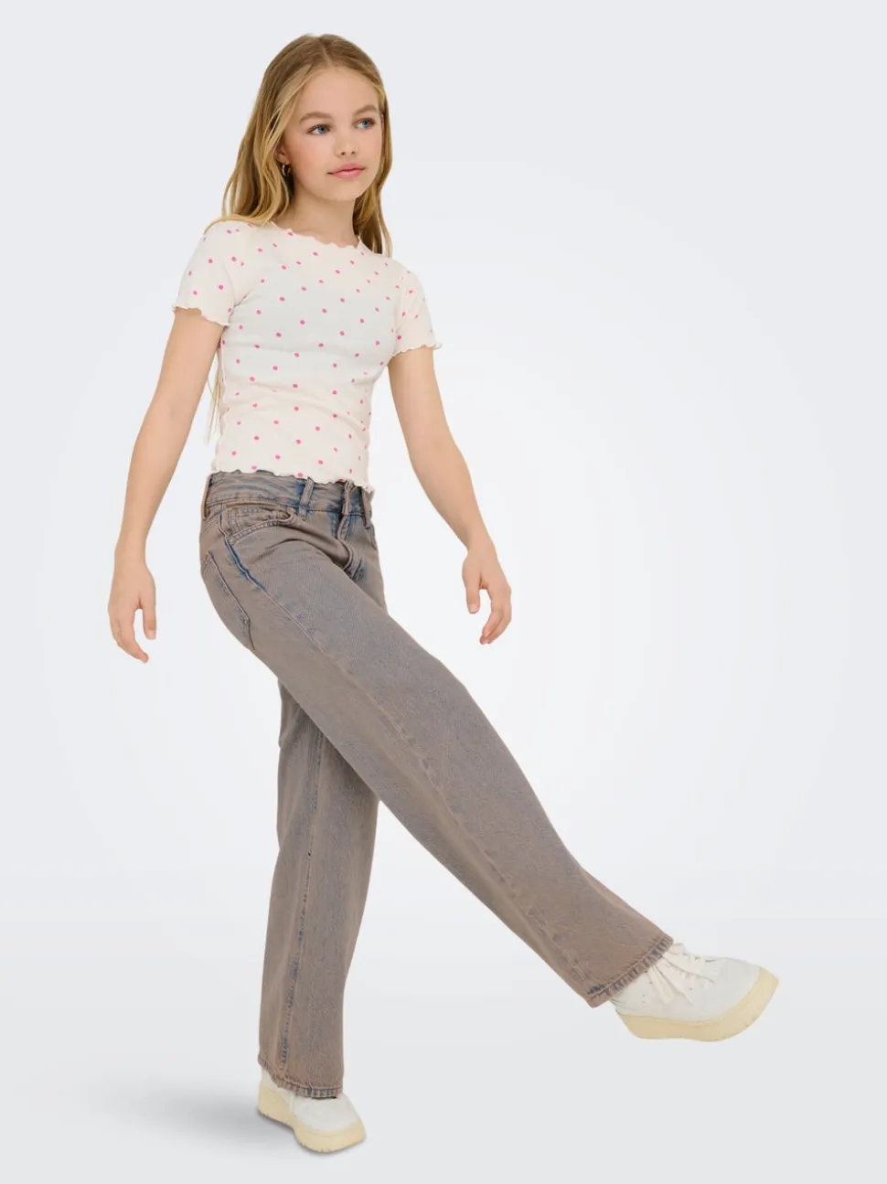 KOGBAXTER Vita alta Wide Leg Fit Jeans