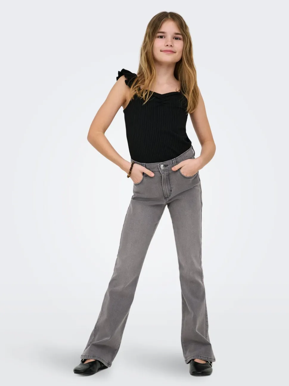 KOGBLAIR Vita media Flared Fit Jeans