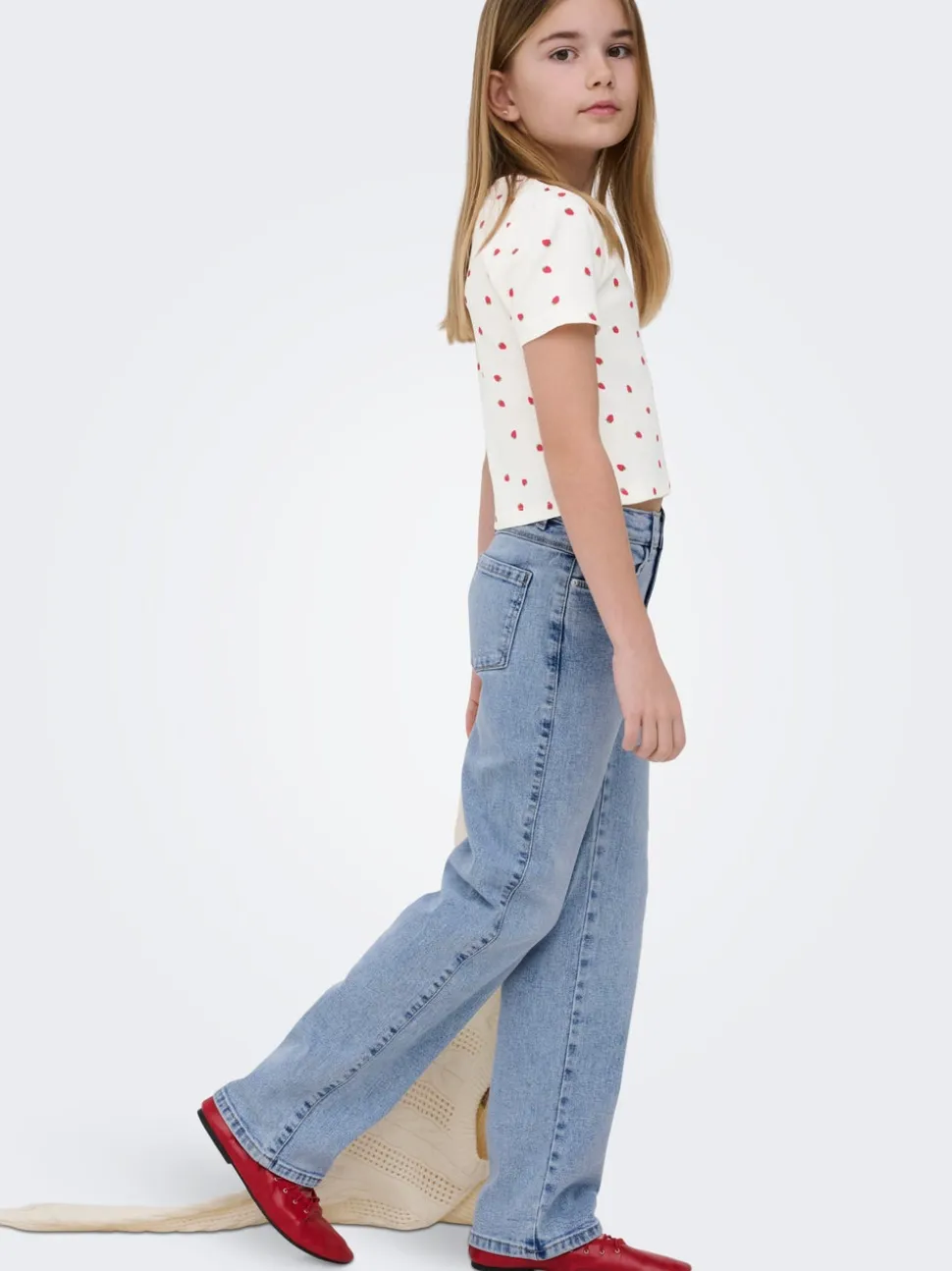 KOGBLAIR Vita media Wide Leg Fit Jeans