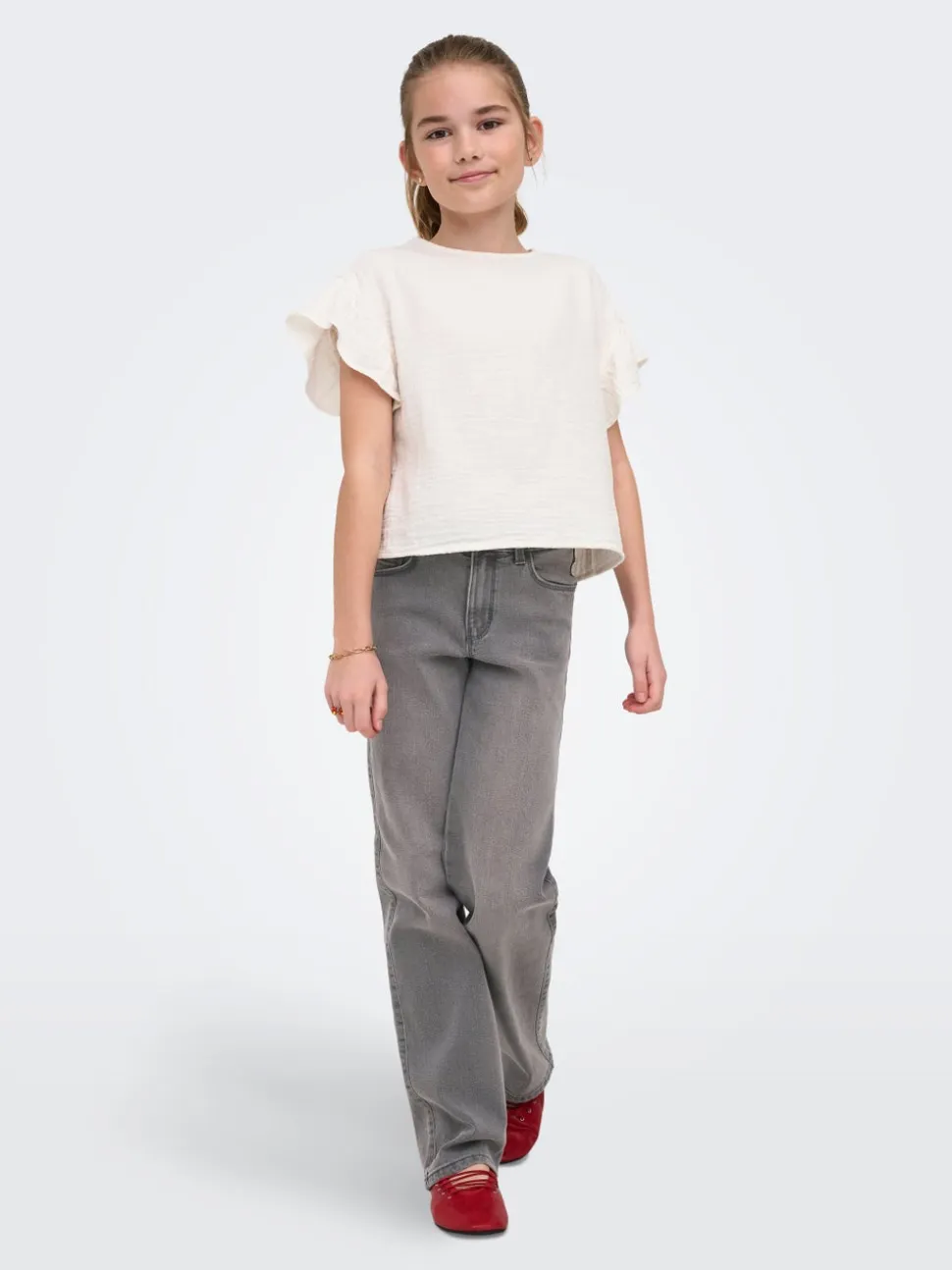 KOGBLAIR Vita media Wide Leg Fit Jeans