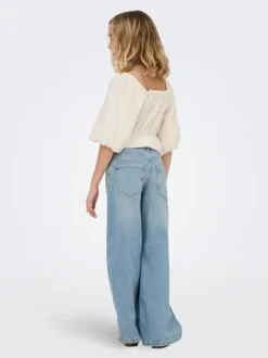 KOGBROOME Vita alta Wide Leg Fit Jeans