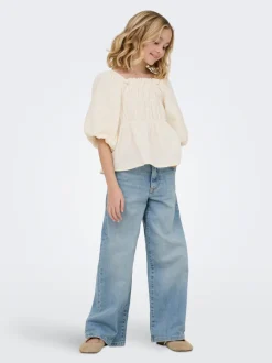 KOGBROOME Vita alta Wide Leg Fit Jeans