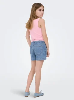 KOGCOMET Vita media Wide Leg Fit Bermuda in jeans