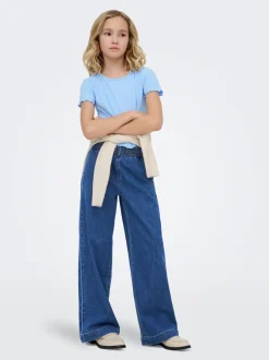 KOGDEIA Vita alta Wide Leg Fit Jeans