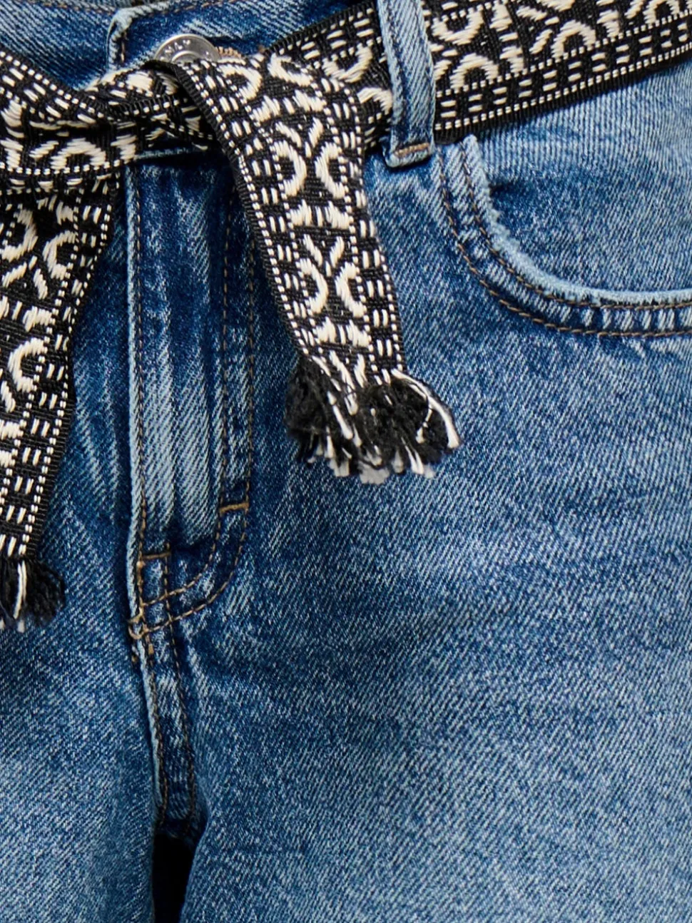 KOGELLA Straight Fit Bermuda in jeans