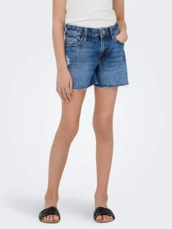 KOGGABI Vita alta Regular Fit Bermuda in jeans