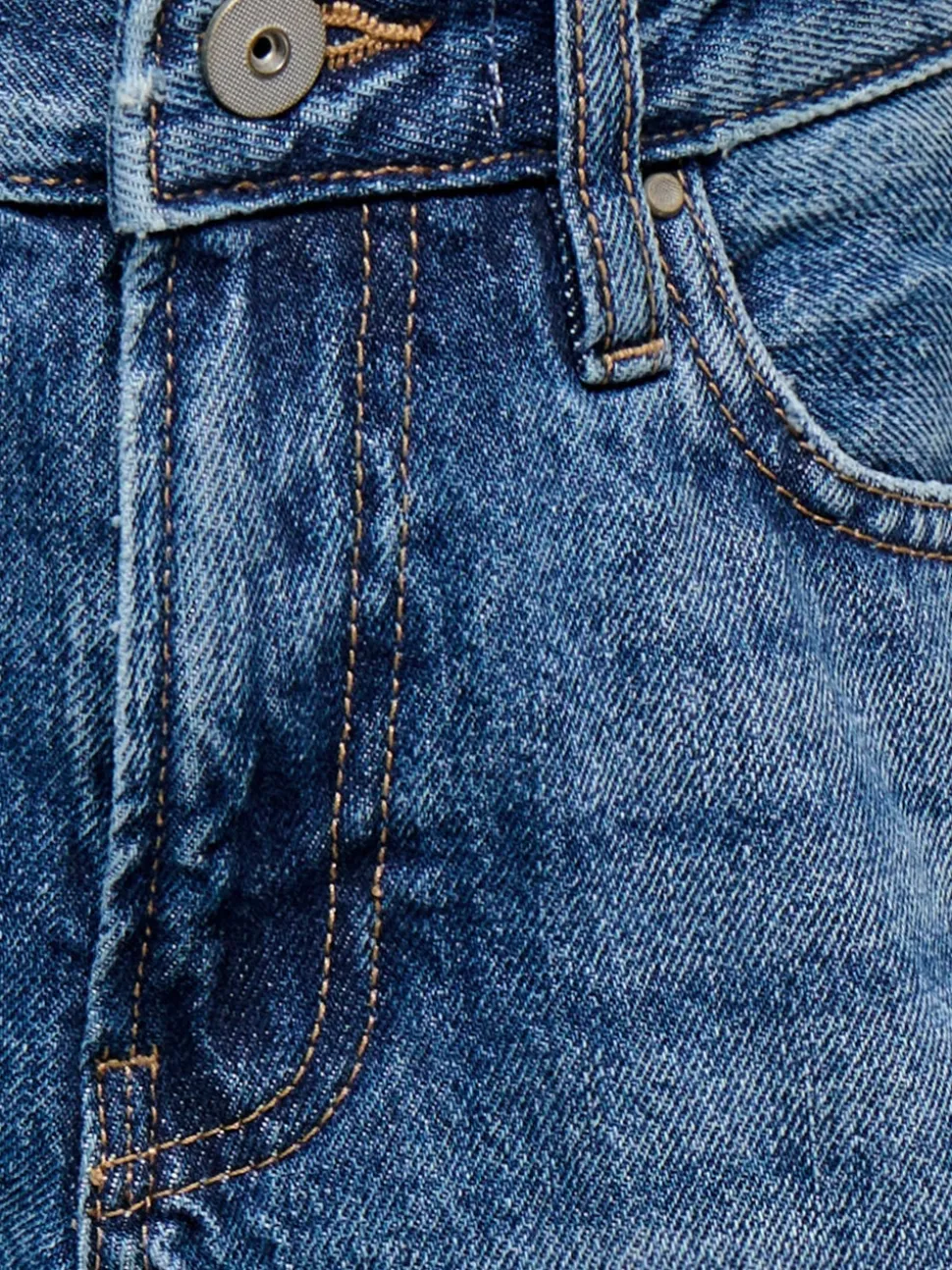 KOGGABI Vita alta Regular Fit Bermuda in jeans