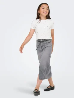 KOGGIANNA Denim Gonna in jeans Gonna midi