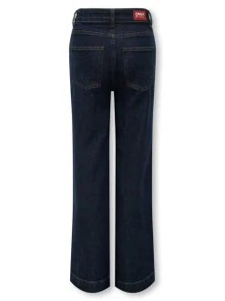 KOGHOPE Vita alta Wide Leg Fit Lunghezza alla caviglia Jeans
