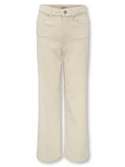 KOGHOPE Wide Leg Fit Corduroy Pantaloni