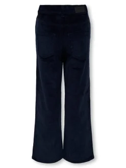 KOGHOPE Wide Leg Fit Corduroy Pantaloni