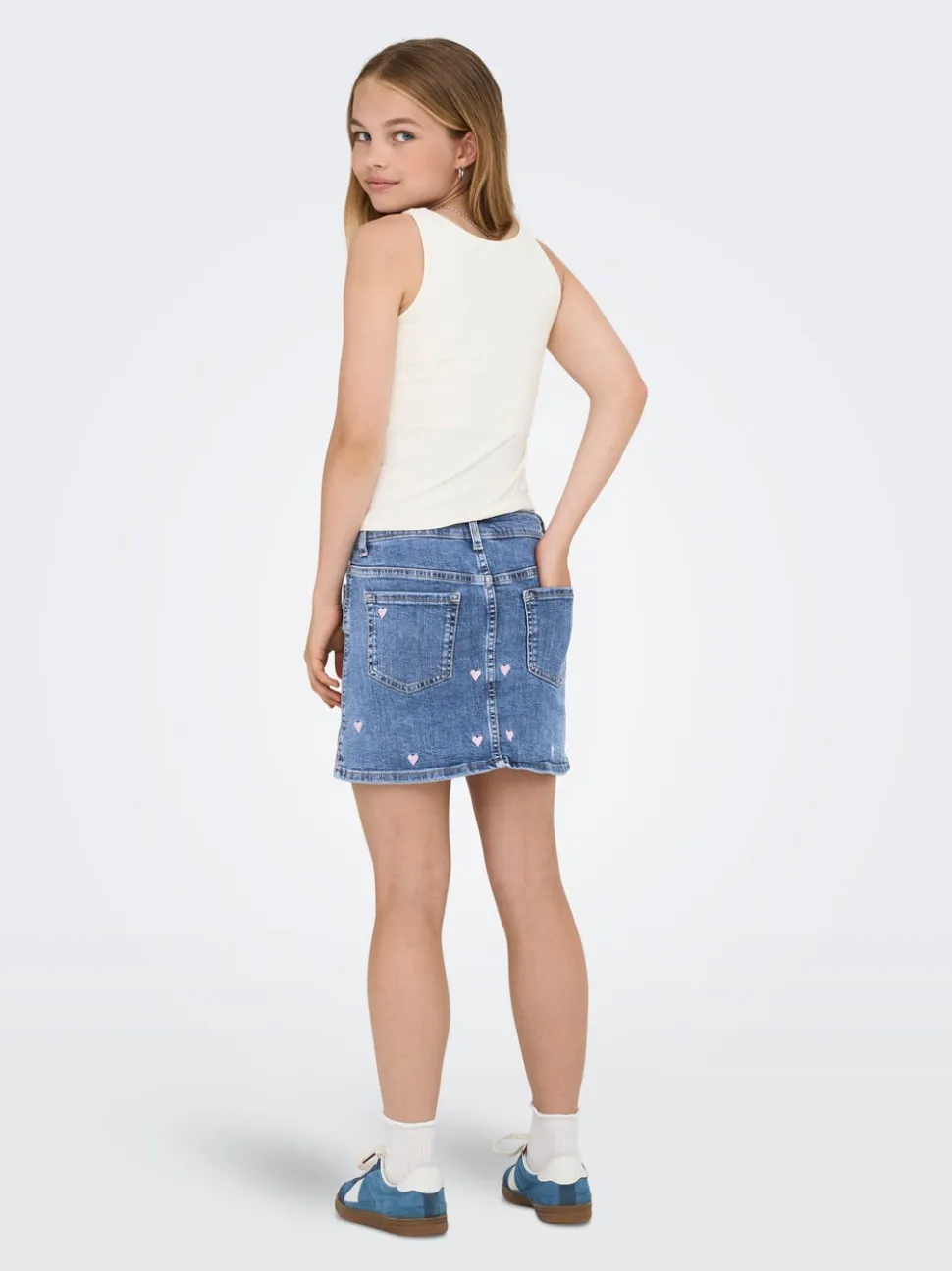 KOGHOXTON Denim Gonna in jeans Gonna pantaloncino