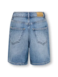 KOGJOSEPHINE Vita alta Regular Fit Bermuda in jeans