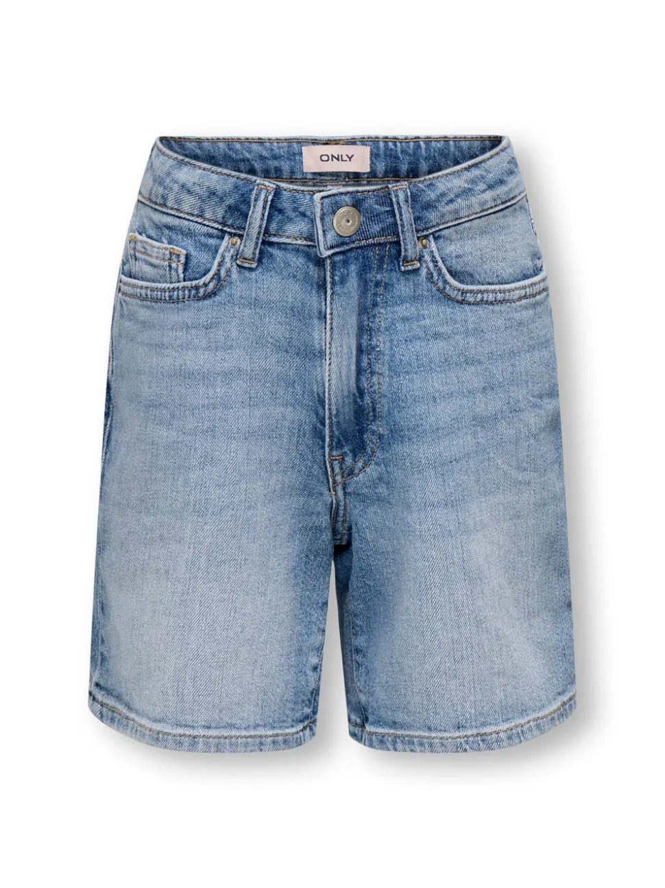 KOGJOSEPHINE Vita alta Regular Fit Bermuda in jeans