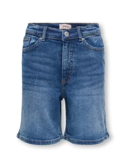 -KOGJUICY Vita alta Regular Fit Bermuda in jeans