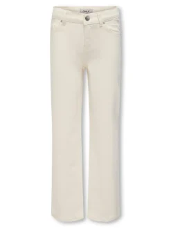KOGJUICY Vita alta Wide Leg Fit Cropped Jeans